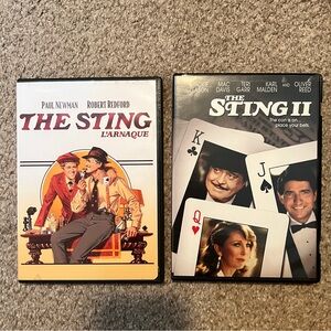 The Sting I & II DVD Set / Paul Newman Classic Movie & Sequel Film